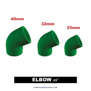 PPR Elbow 45 Degree